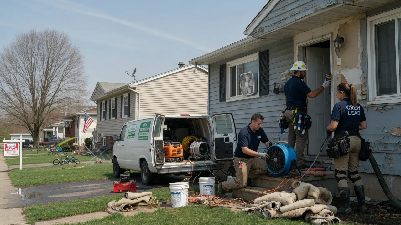 Flood Cleanup in Climbing Hill, IA near me